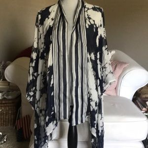 Anthropologie silk wrap NWT